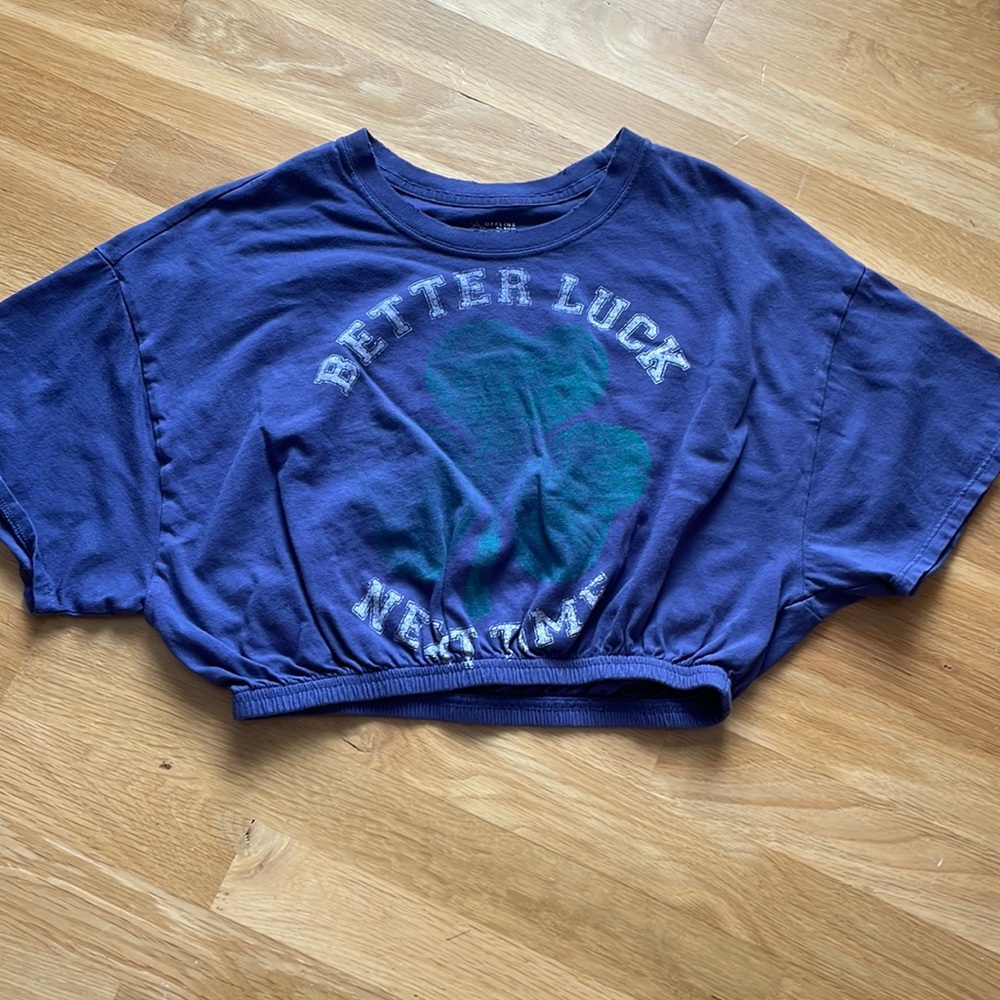 Offline by Aerie cropped t-shirt. Size small women’s